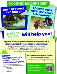 Gas powered lawn tools -- Buy back