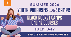 Black Rocket Online STEAM Camps with UTEP - Summer 2026 (July 13-17)