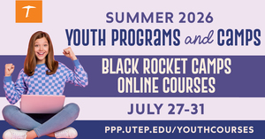 Black Rocket Online STEAM Camps with UTEP - Summer 2026 (July 27-31)