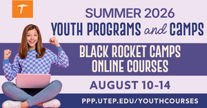 Black Rocket Online STEAM Camps with UTEP - Summer 2026 (August 10-14)