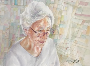 Watercolor Portrait Painting with Misuk Goltz