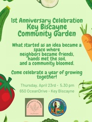 KB Community Garden Anniversary