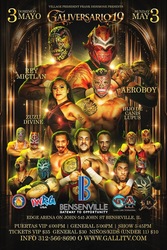 Galliversario 19 presented by The Village of Bensenville & Galli Lucha Libre, Live Pro Wrestling