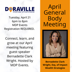 Doraville Chamber of Commerce April Body Meeting
