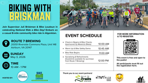 2026 Biking with Briskman: Algonkian Community Bike Ride