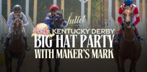 Juliet Italian Kitchen Kentucky Derby Big Hat Party with Maker's Mark | Arboretum