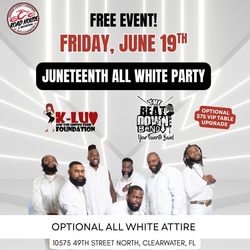 Juneteenth- All White Party: Free Live Music | Fri, June 19 | OCC Road House
