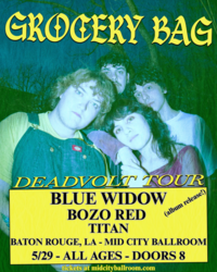 5/29: Grocery Bag, Blue Widow, Bozo Red, & Titan