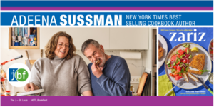 NYT Bestseller Adeena Sussman in Conversation:  Zariz: 100 Easy, Breezy, Tel Aviv-y Recipes, May 5