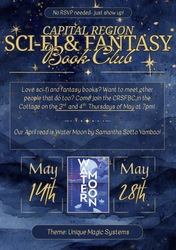 Capital Region Sci-Fi & Fantasy Book Club Meetup: 'Water Moon'