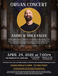Organ Concert with Andrew Sheranian