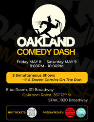 Oakland Comedy Dash (OCD) at Oaktown Roost - Sat May 9 2026