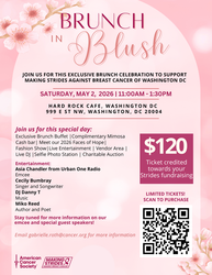 American Cancer Society's  Brunch in Blush Luncheon