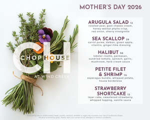 Celebrate Mother’s Day at Chop House 🌸