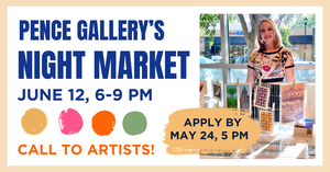 Call to Artists! Night Market at the Pence