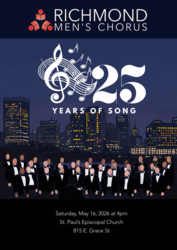 Richmond Men's Chorus Present - 25 Years of Song