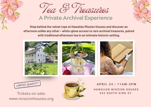 Tea & Treasures: A Private Archival Experience