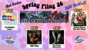 🏍️ Bikes & Bands Bash – Custom Show + 3 Days of Live Music!