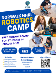 Norwalk NHRL Robotics Camp
