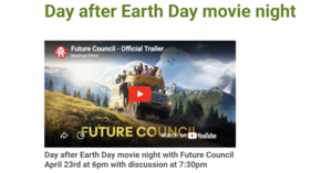 The Gordon School Hosts “Day after Earth Day” Movie Night Featuring a Screening of Future Council