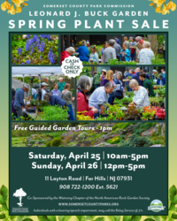 Leonard J. Buck Garden to Host Spring Plant Sale on April 25 and 26 with Free Garden Tours At 1 PM