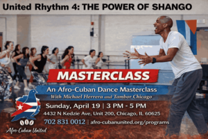 United Rhythm 4. An afro-Cuban Dance Masterclass by Michael Herrera