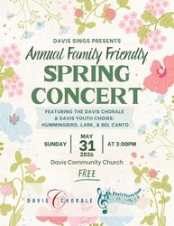 Davis Sings' Family-Friendly Spring Concert