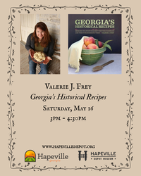 "Georgia's Historical Recipes" with Valerie Frey Talk