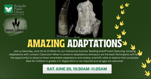 Amazing Adaptations: Summer Reading Kickoff