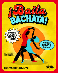 ¡Baila Bachata! Dance Class & Happy Hour