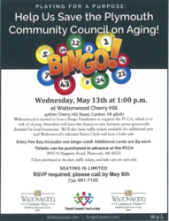 Play for a Purpose: Bingo Fundraiser at Waltonwood Cherry Hill