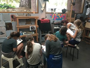 Girl Scouts Brownie Art and Design Badge