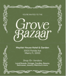 The Grove Bazaar at Mayfair Hotel on Mother's Day