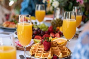 Mother’s Day Brunch at The Pyramid Restaurant in Fairmont Dallas