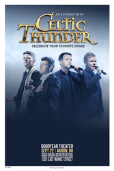Internationally renowned Irish music phenomenon, Celtic Thunder coming to Goodyear Theater Sept 22