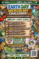 🌎♻️ CREATE. UPCYCLE. COMPETE. FOR A CAUSE @ POPPIN' OFF ♻️🌎