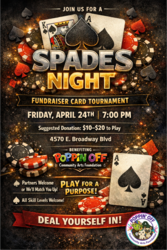 🂡 SPADES FOR A CAUSE @ POPPIN' OFF ♠️♥️