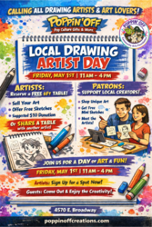 🎨✨ POPPIN' OFF IS CALLING ALL DRAWING ARTISTS & ART LOVERS! ✨🎨