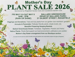 Mother's Day Plant Sale, May 8th & 9th