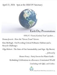 Earth Day Celebration at UUCOV