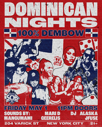 Dominican Nights @ SOB's: 100% Dembow