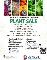 CSU Extension-Denver Master Gardener Plant Sale