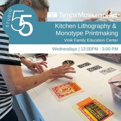 Studio55: Kitchen Lithography and Monotype Printmaking