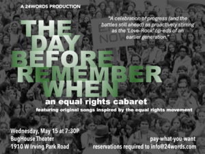 24WORDS Production —The Day Before Remember When: An Equal Rights journey
