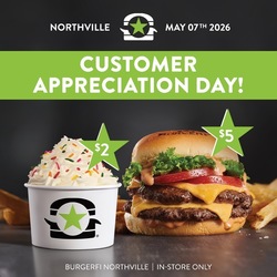 BurgerFi Northville Customer Appreciation Event