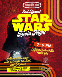 2nd Annual Star Wars Trivia Night at The Smoking Gun