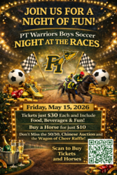PT Warriors Boys Soccer Night at the Races