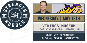 Strength in the Huddle: Amplify Fundraiser Featuring Vikings Head Coach Kevin O’Connell