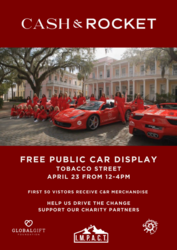 Free Public Car Display: Cash & Rocket Grand Kickoff – Charleston Takeover