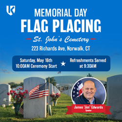 Memorial Day Flag Placing Ceremony